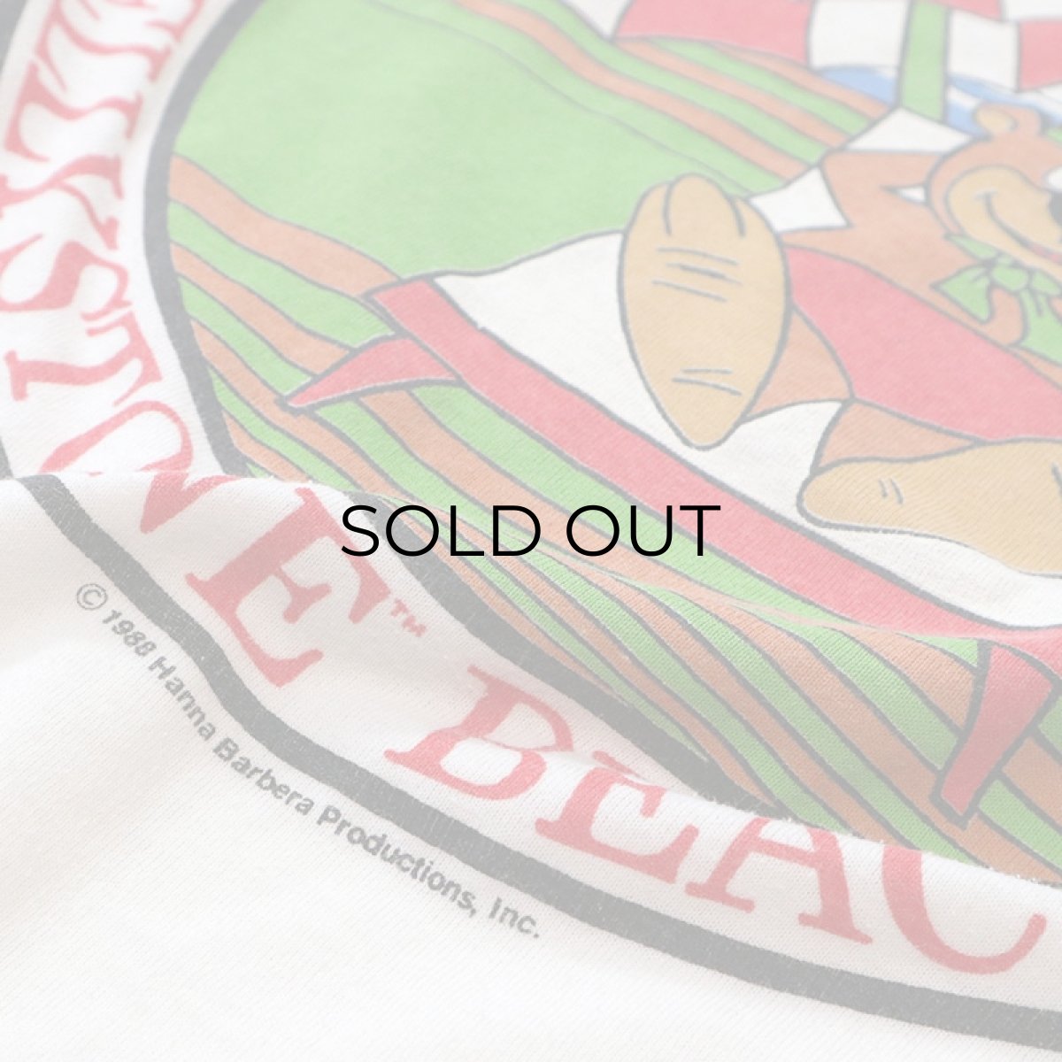 画像6: 80's SCREEN STARS PRINT S/S TEE "YOGI BEAR'S JELLYSTONE BEACH CLUB" (6)