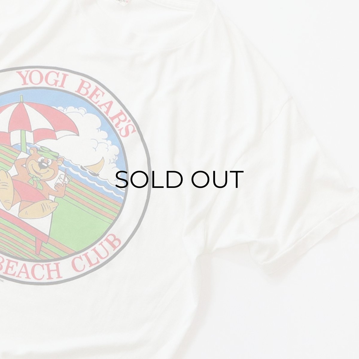 画像4: 80's SCREEN STARS PRINT S/S TEE "YOGI BEAR'S JELLYSTONE BEACH CLUB" (4)