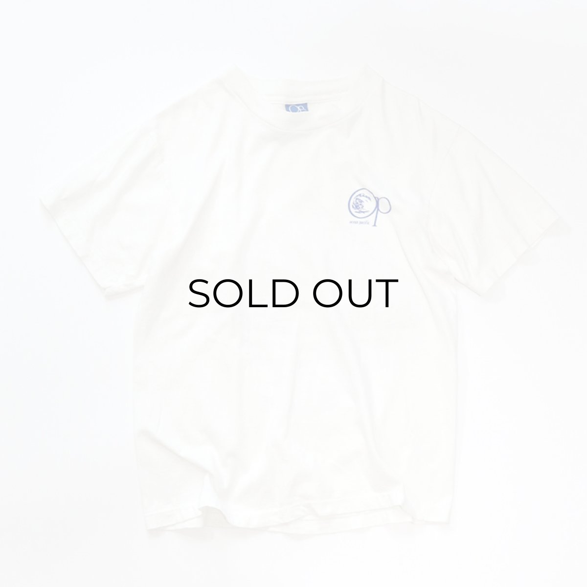 画像1: 80's Ocean Pacific COTTON W-PRINT S/S TEE (1)