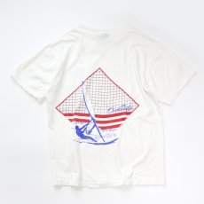 画像2: 80's Ocean Pacific COTTON W-PRINT S/S TEE (2)