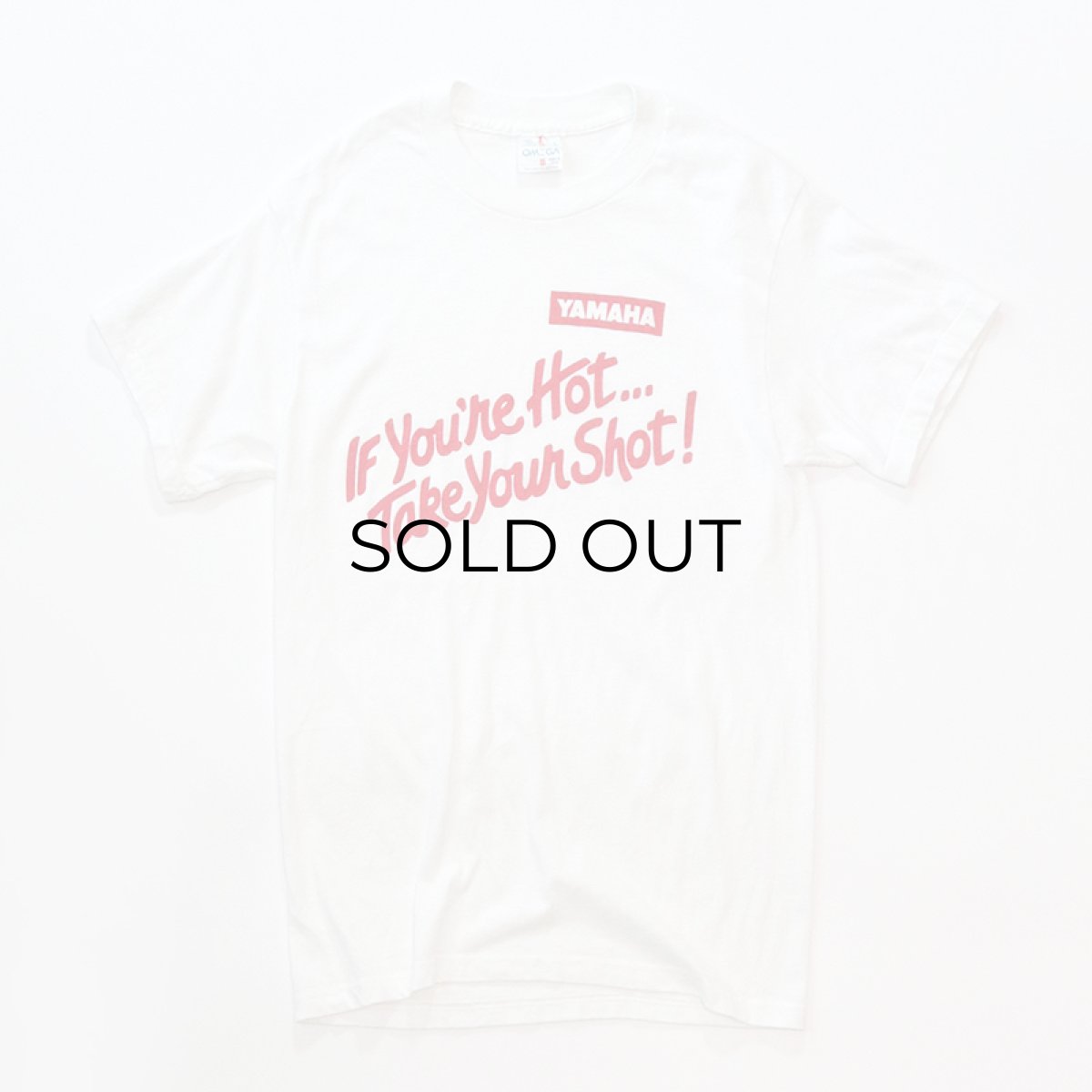 画像1: 80's OMEGA PRINT S/S TEE "YAMAHA" (1)