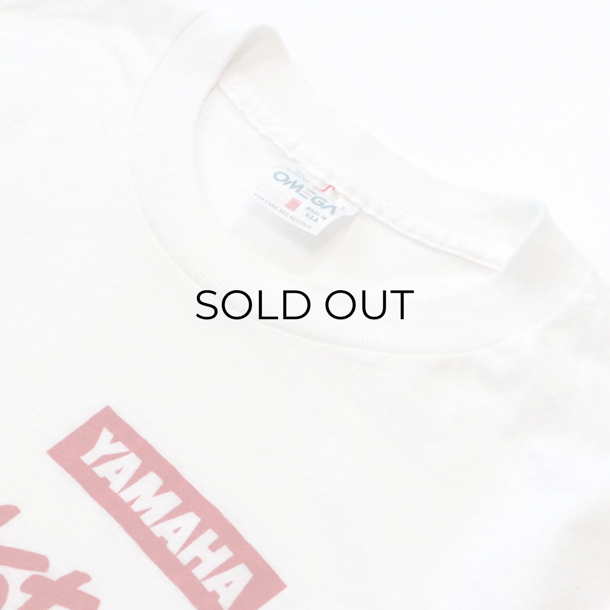 画像5: 80's OMEGA PRINT S/S TEE "YAMAHA" (5)