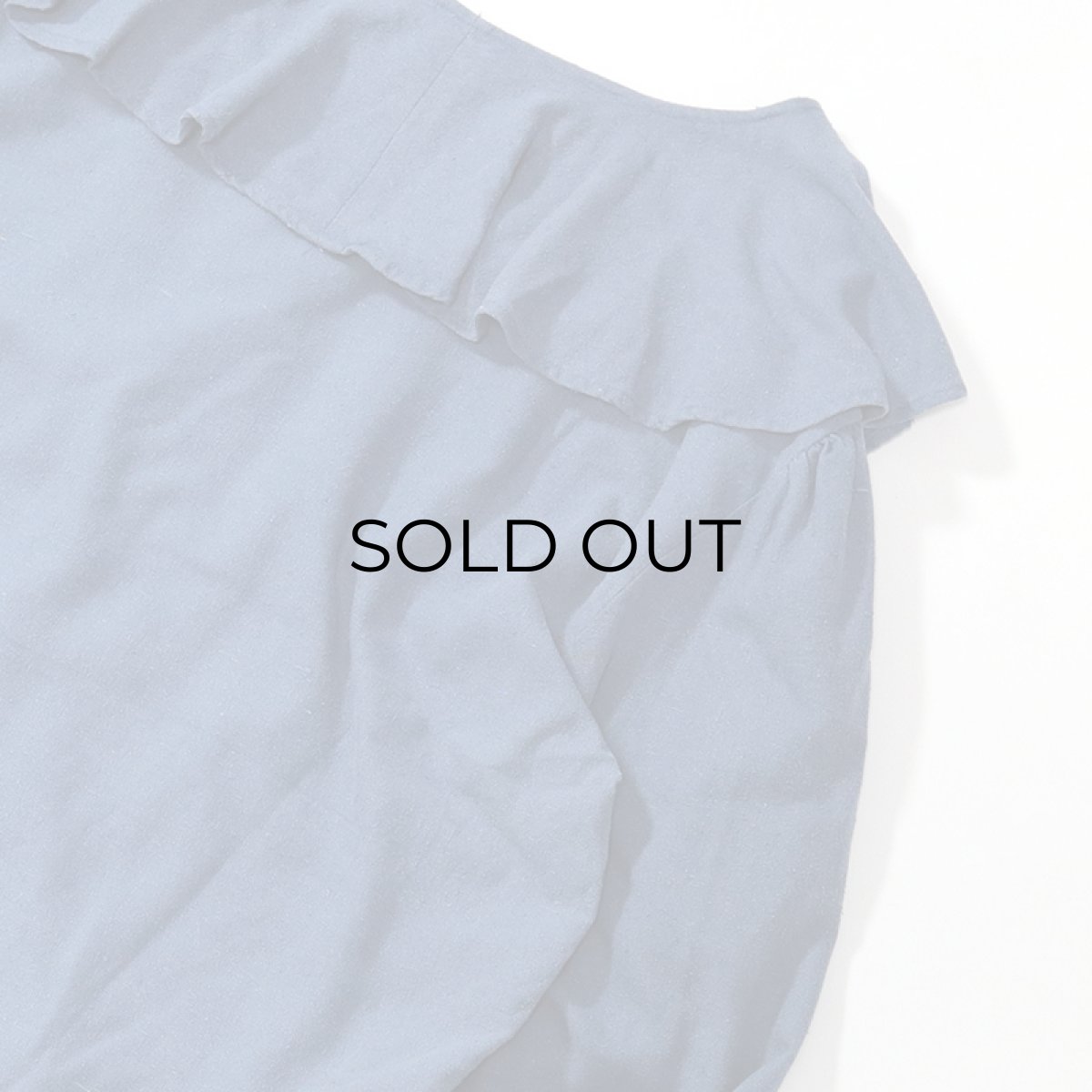 画像7: MODA INT'L SILK RUFFLE COLLAR BLOUSE (7)