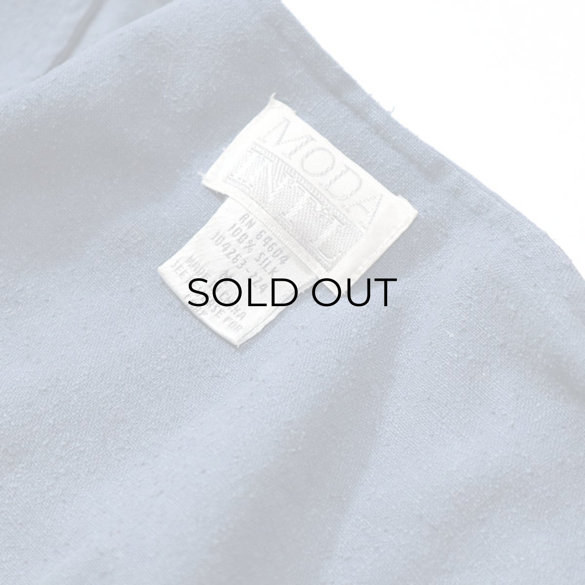 画像6: MODA INT'L SILK RUFFLE COLLAR BLOUSE (6)