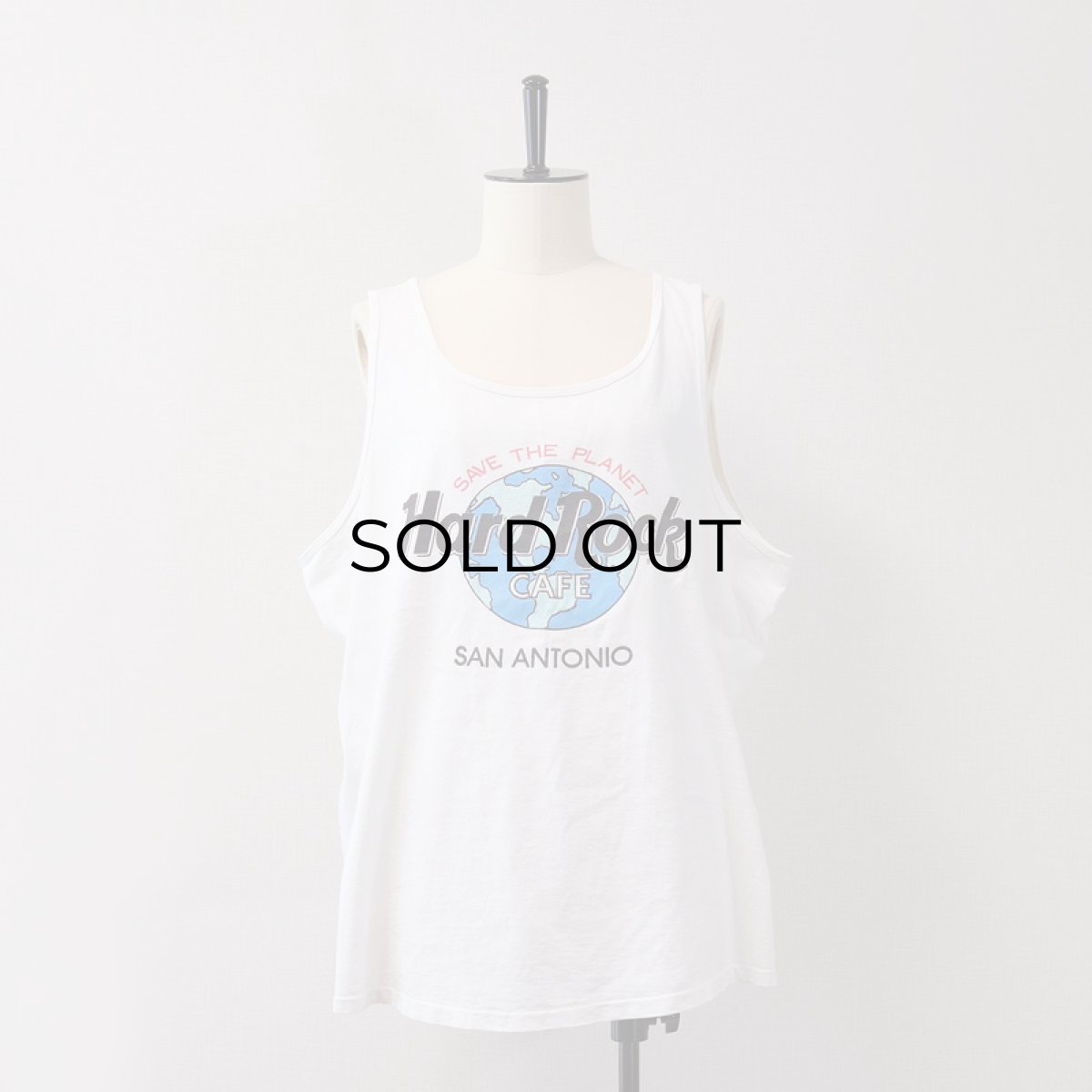 画像8: 80's Hard Rock CAFE COTTON PRINT TANK TOP (8)