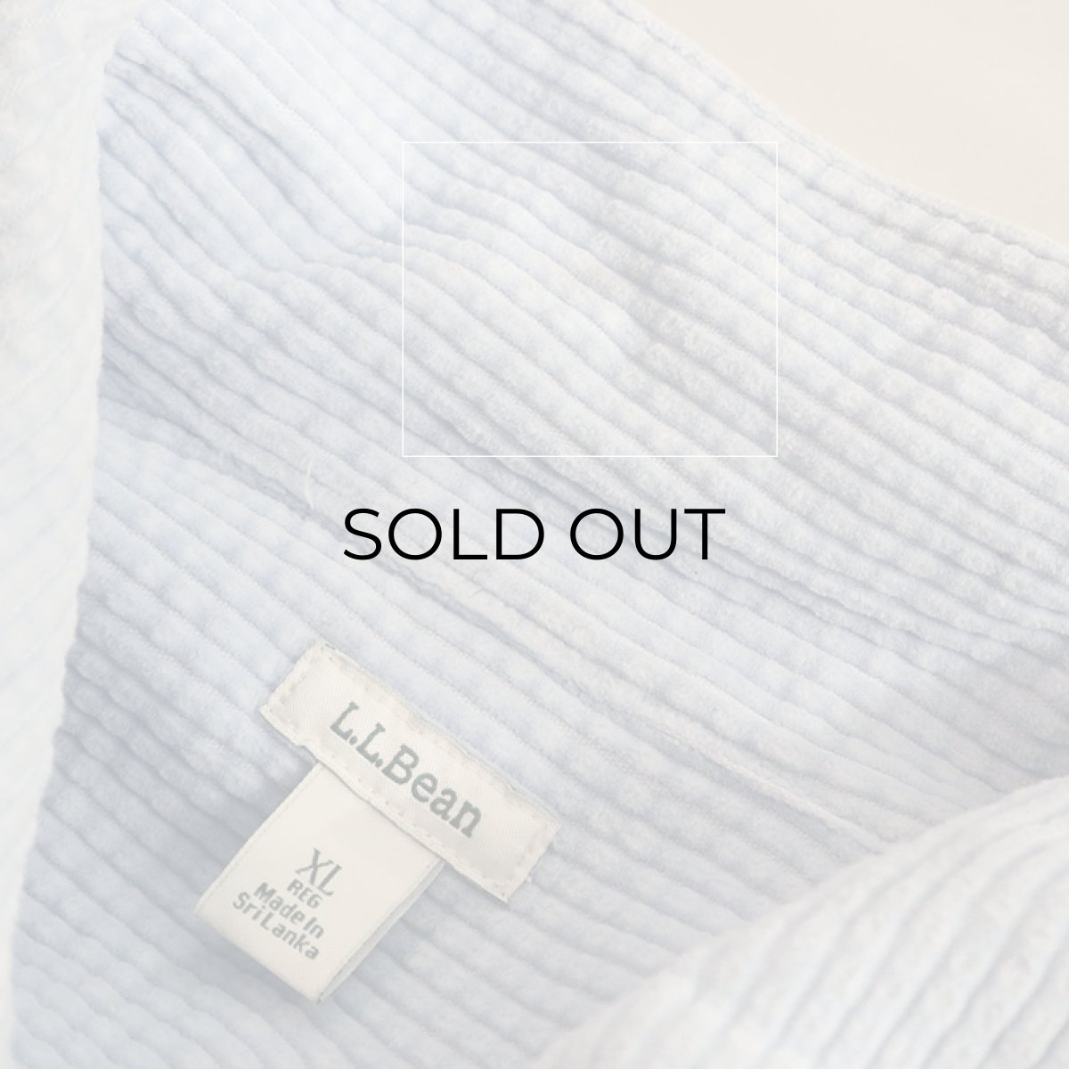 画像10: L.L. Bean COTTON WIDE WALE CORDUROY SHIRT (10)