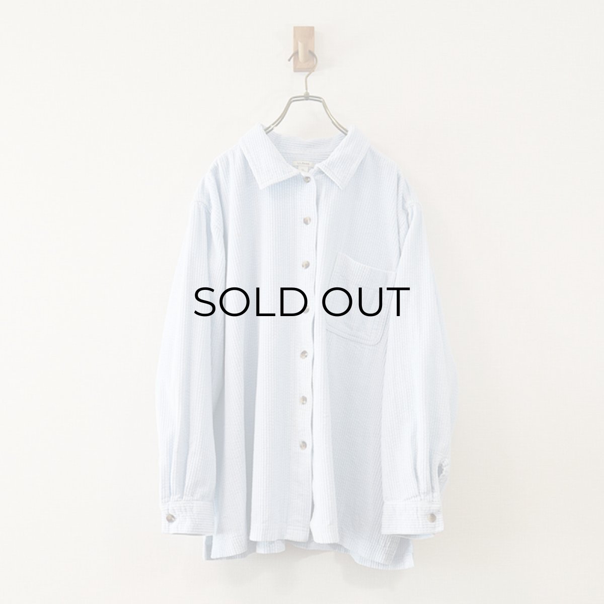 画像7: L.L. Bean COTTON WIDE WALE CORDUROY SHIRT (7)