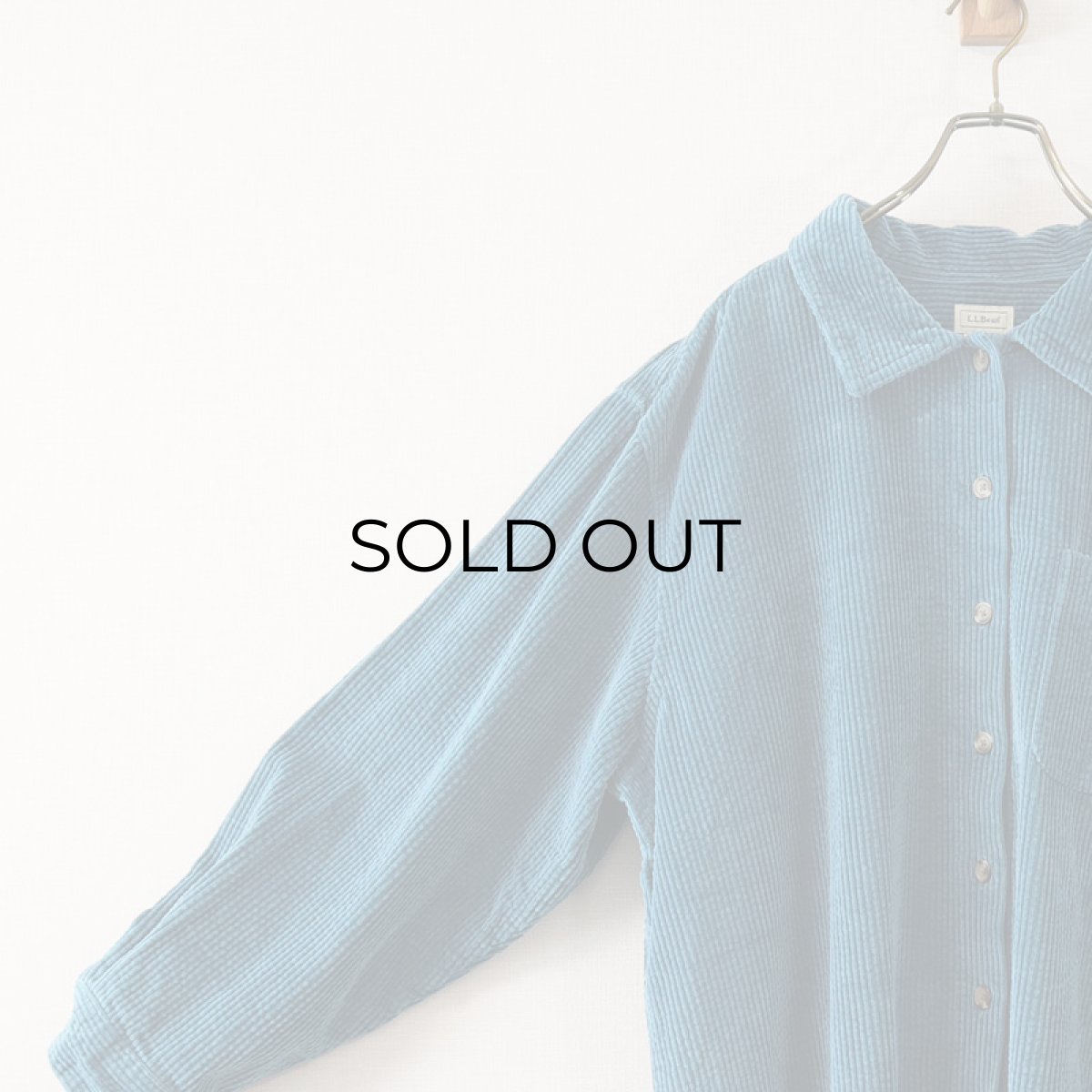 画像10: L.L. Bean COTTON WIDE WALE CORDUROY SHIRT (10)