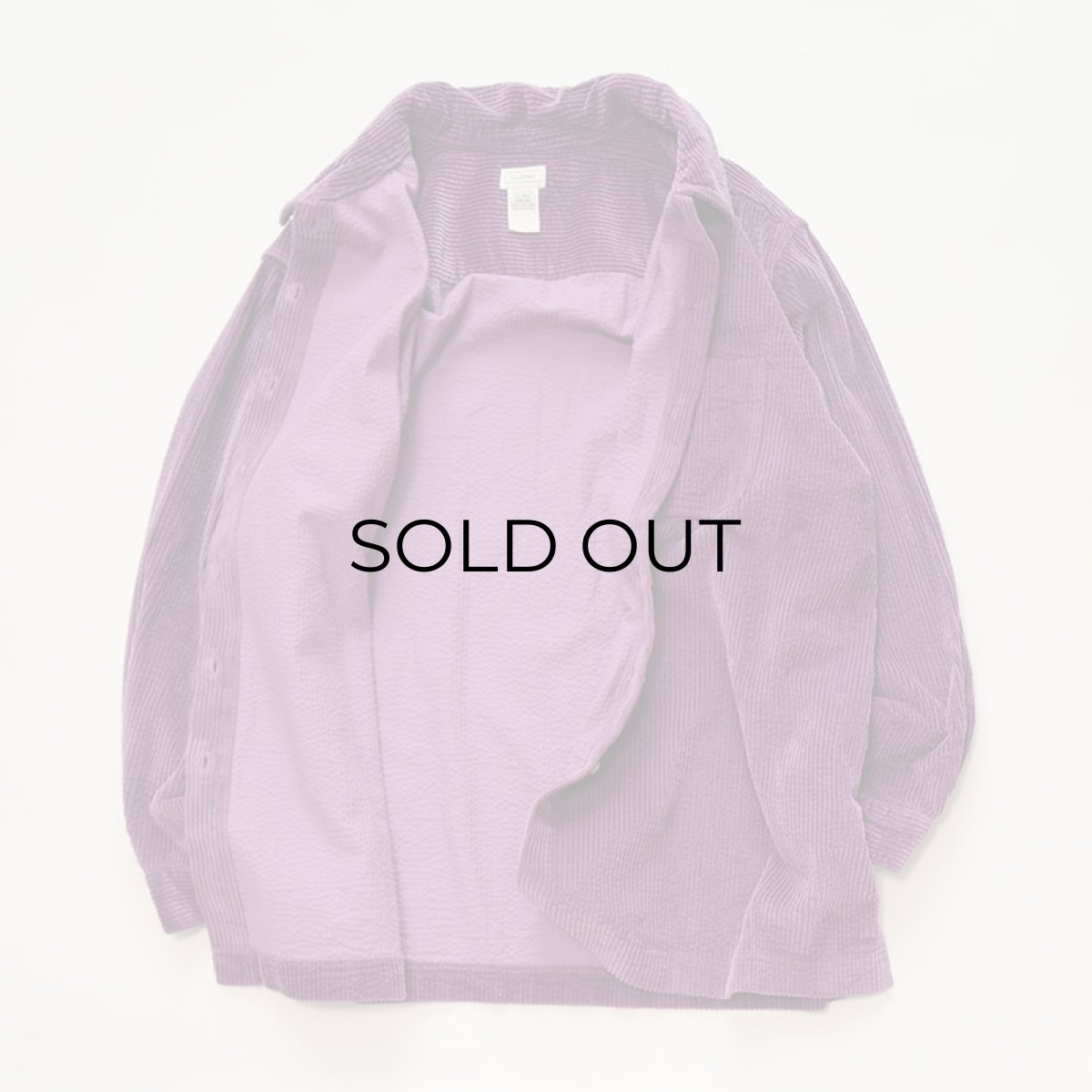 画像8: L.L. Bean COTTON WIDE WALE CORDUROY SHIRT (8)