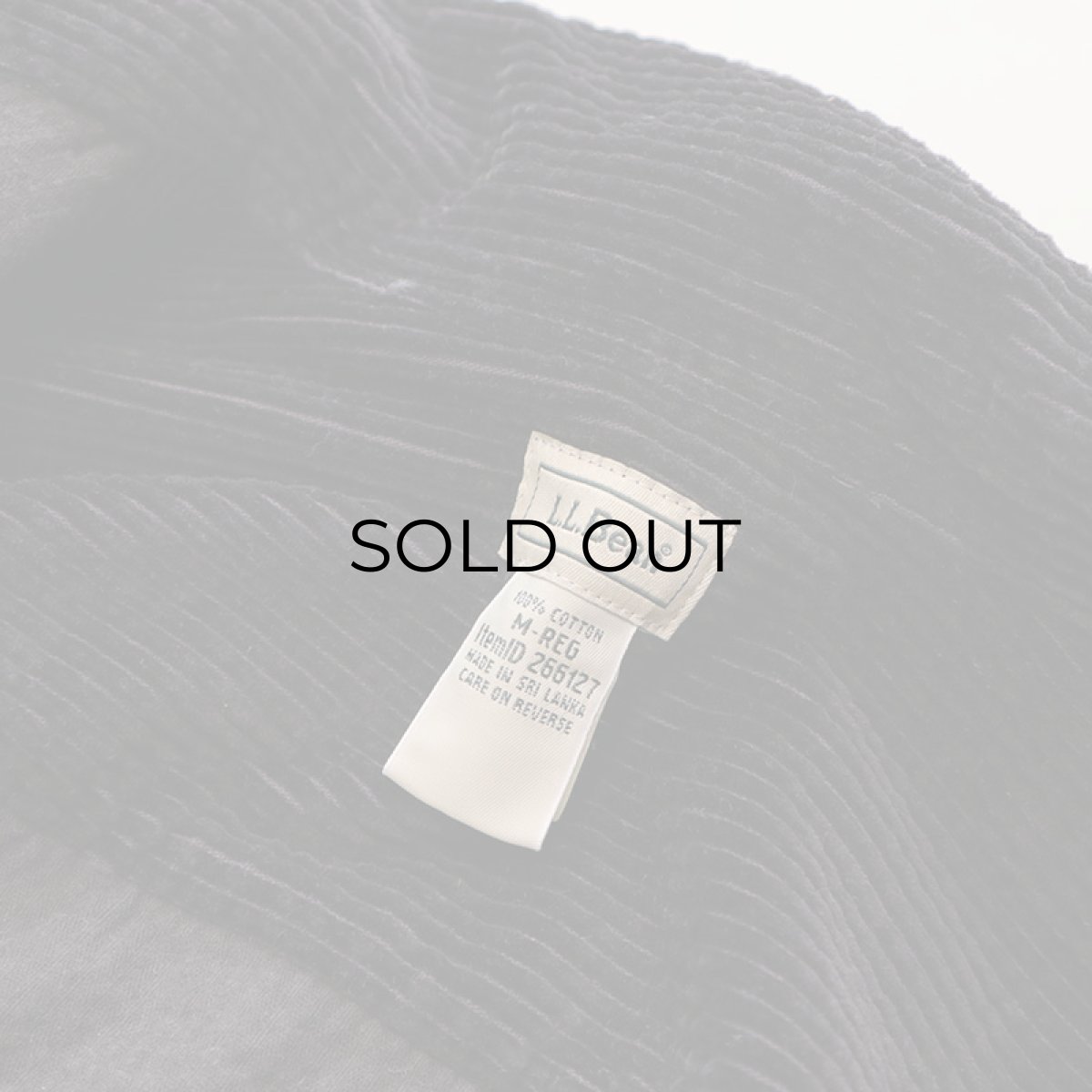 画像11: L.L. Bean COTTON WIDE WALE CORDUROY SHIRT (11)