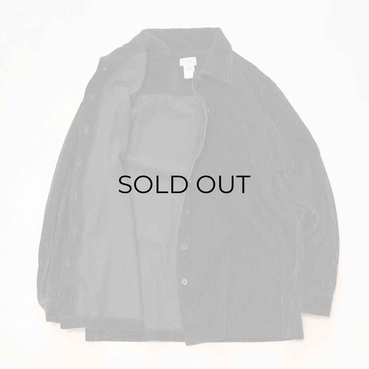 画像9: L.L. Bean COTTON WIDE WALE CORDUROY SHIRT (9)