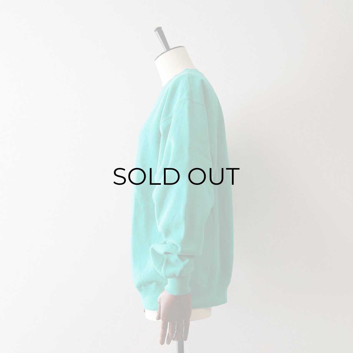 画像2: 80's Hanes CREW NECK PLAIN SWEAT (2)