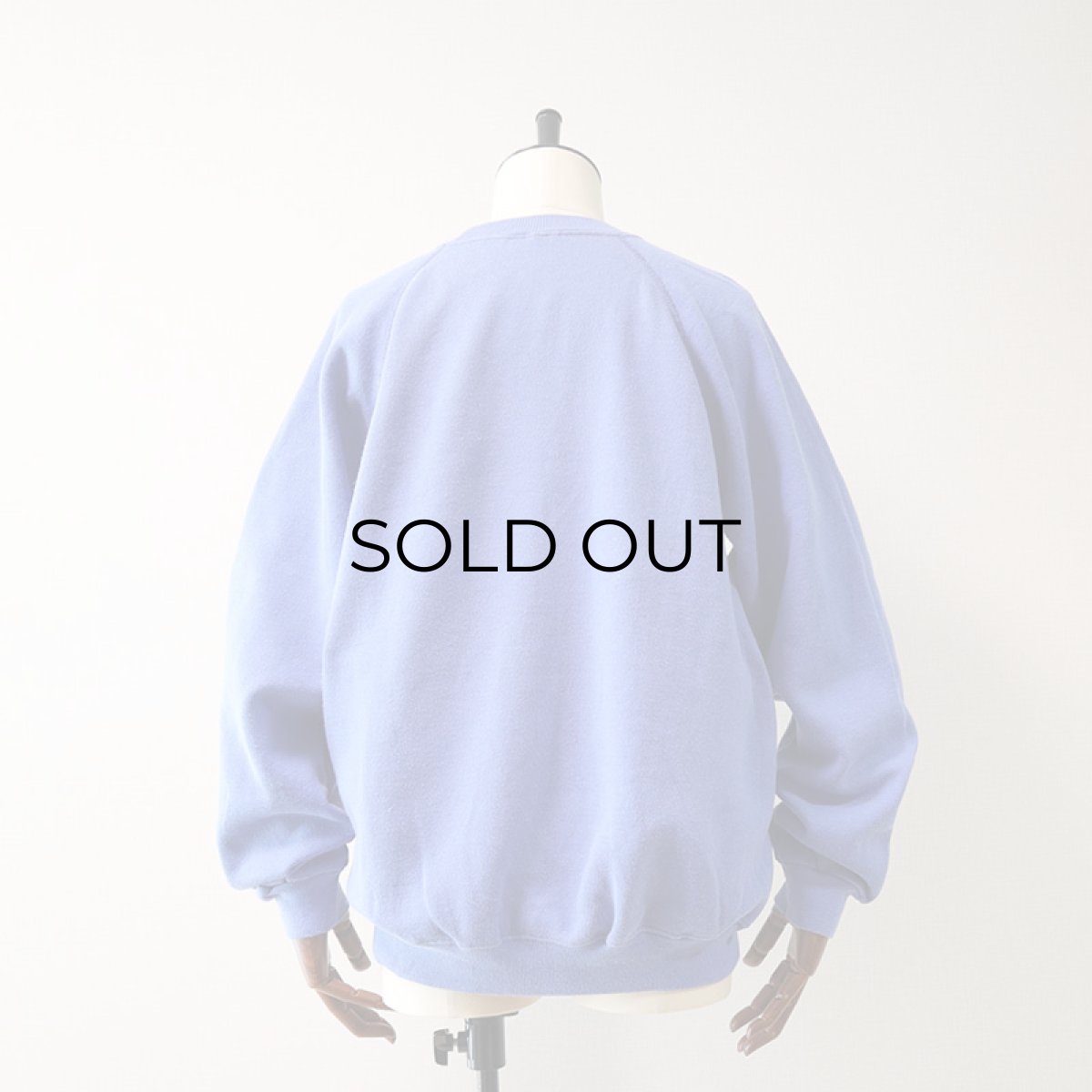 画像3: 80's Hanes CREW NECK PLAIN SWEAT (3)