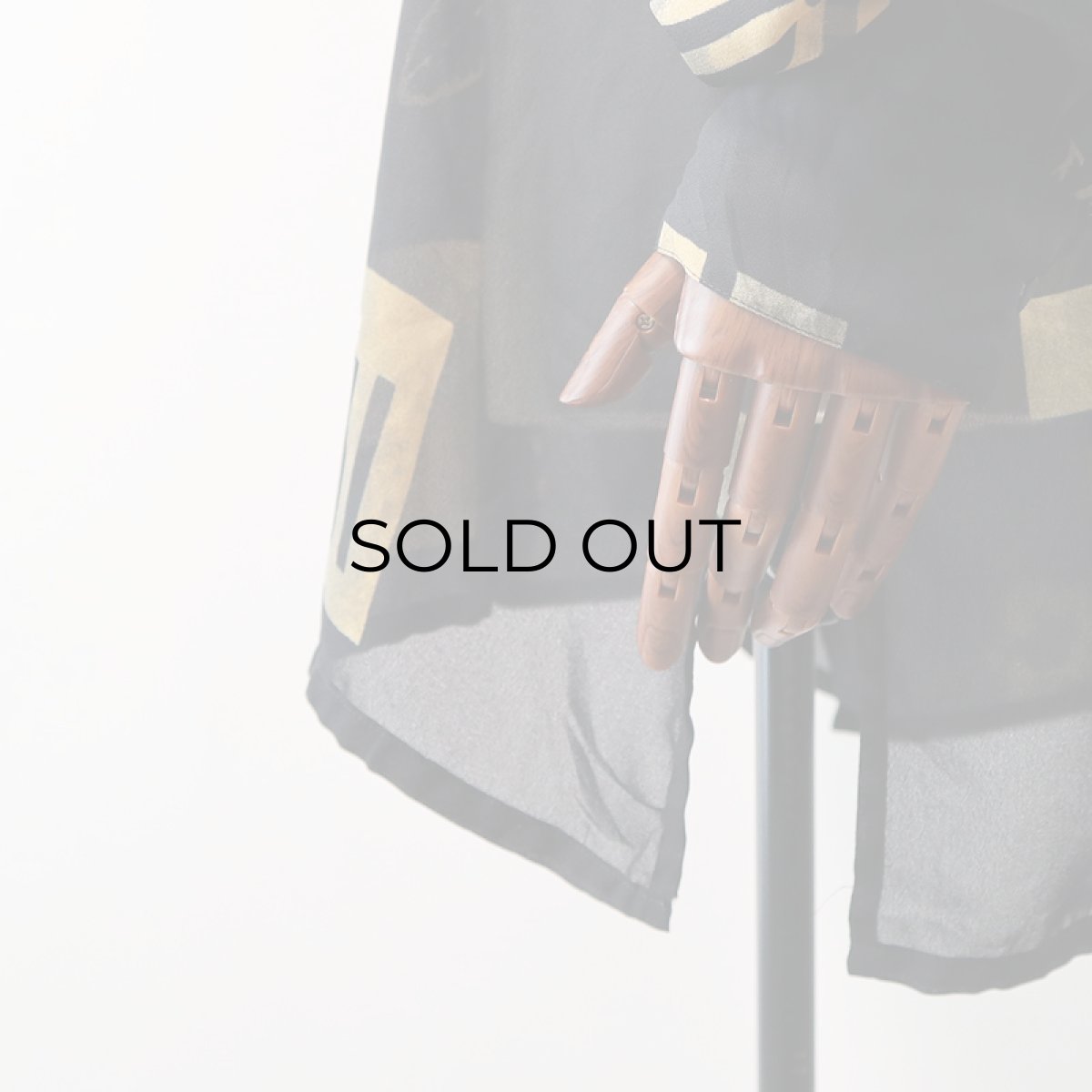 画像7: UNKNOWN BRAND ALL OVER PATTERN SHEER SHIRT (7)