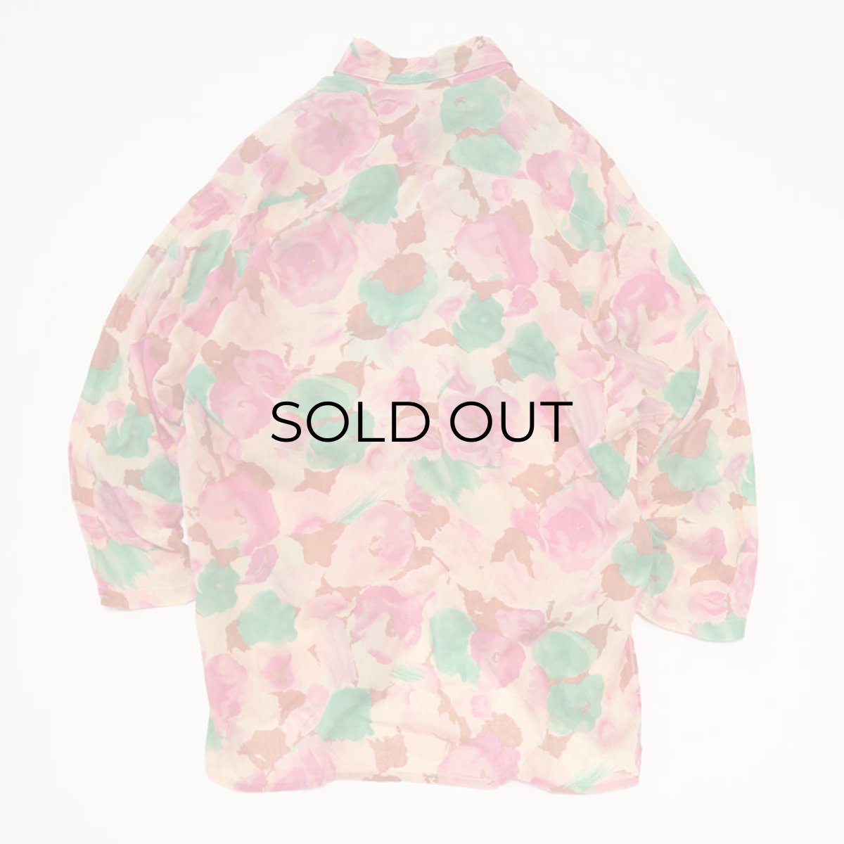 画像2: L. TAVERNIER COTTON GAUZE FLORAL PRINT BLOUSE (2)