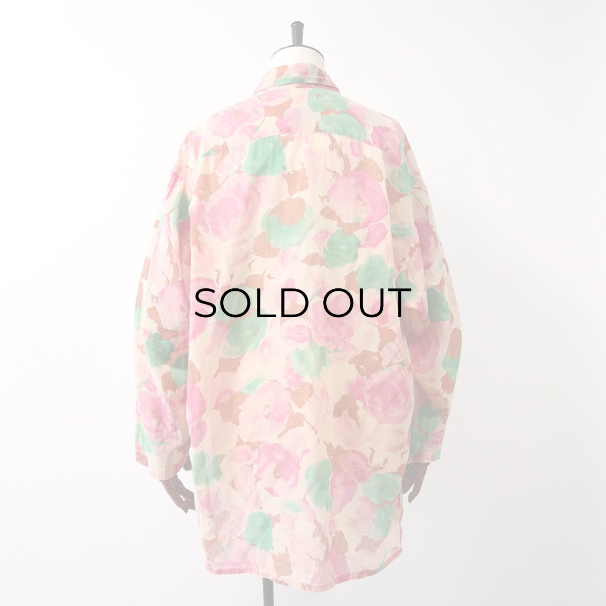 画像11: L. TAVERNIER COTTON GAUZE FLORAL PRINT BLOUSE (11)