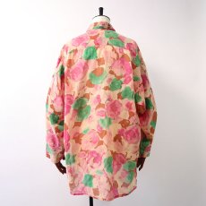 画像11: L. TAVERNIER COTTON GAUZE FLORAL PRINT BLOUSE (11)