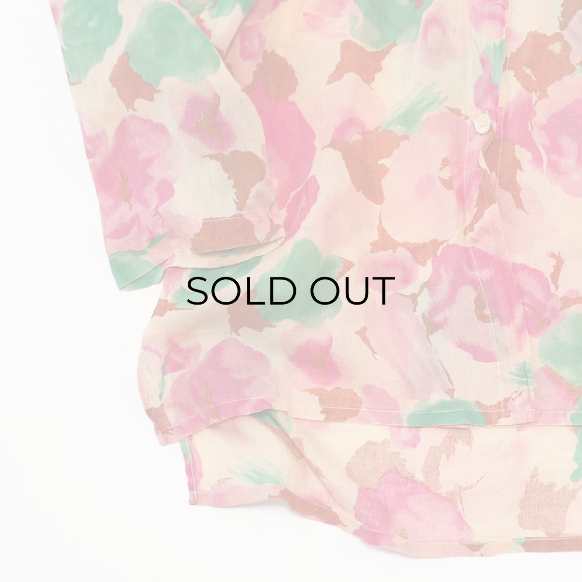 画像5: L. TAVERNIER COTTON GAUZE FLORAL PRINT BLOUSE (5)