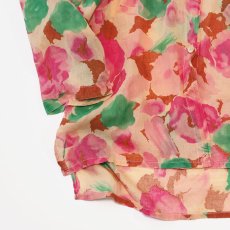 画像5: L. TAVERNIER COTTON GAUZE FLORAL PRINT BLOUSE (5)