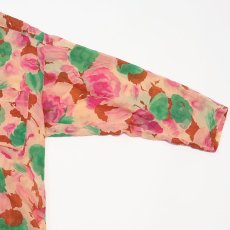 画像4: L. TAVERNIER COTTON GAUZE FLORAL PRINT BLOUSE (4)