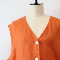 画像4: INNOVAZIONE LINEN VEST (4)