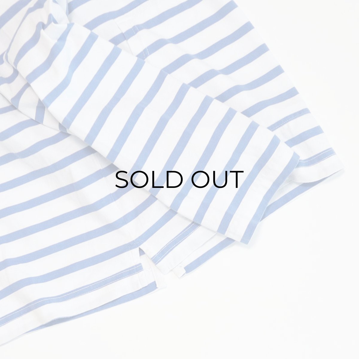 画像5: OLD VETEMENTS D'ARMOR COTTON BORDER HOODED BASQUE SHIRT (5)