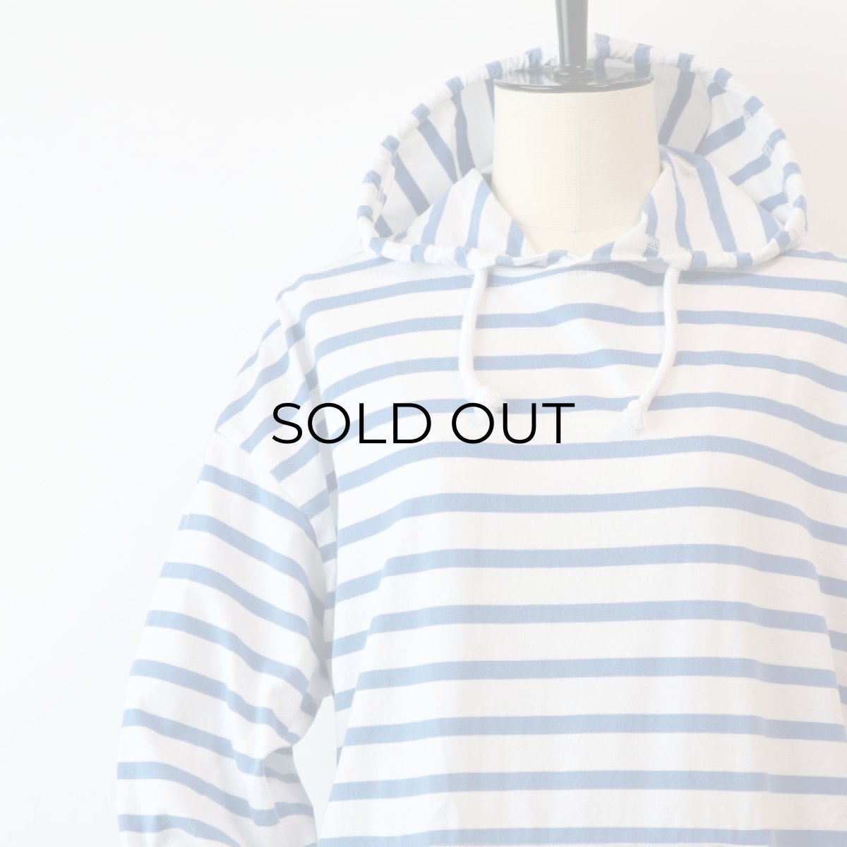 画像9: OLD VETEMENTS D'ARMOR COTTON BORDER HOODED BASQUE SHIRT (9)