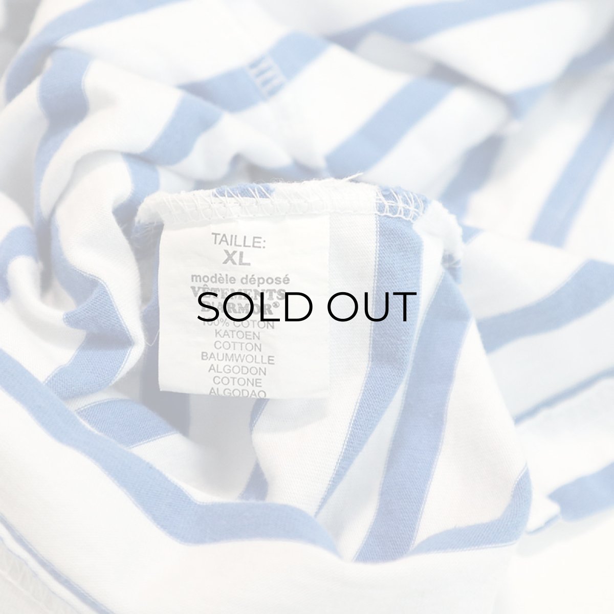 画像7: OLD VETEMENTS D'ARMOR COTTON BORDER HOODED BASQUE SHIRT (7)