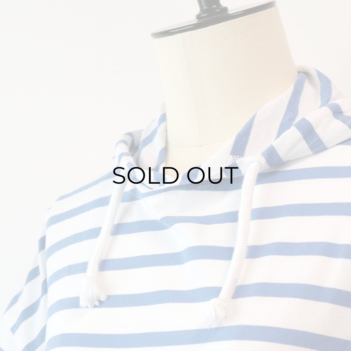 画像12: OLD VETEMENTS D'ARMOR COTTON BORDER HOODED BASQUE SHIRT (12)