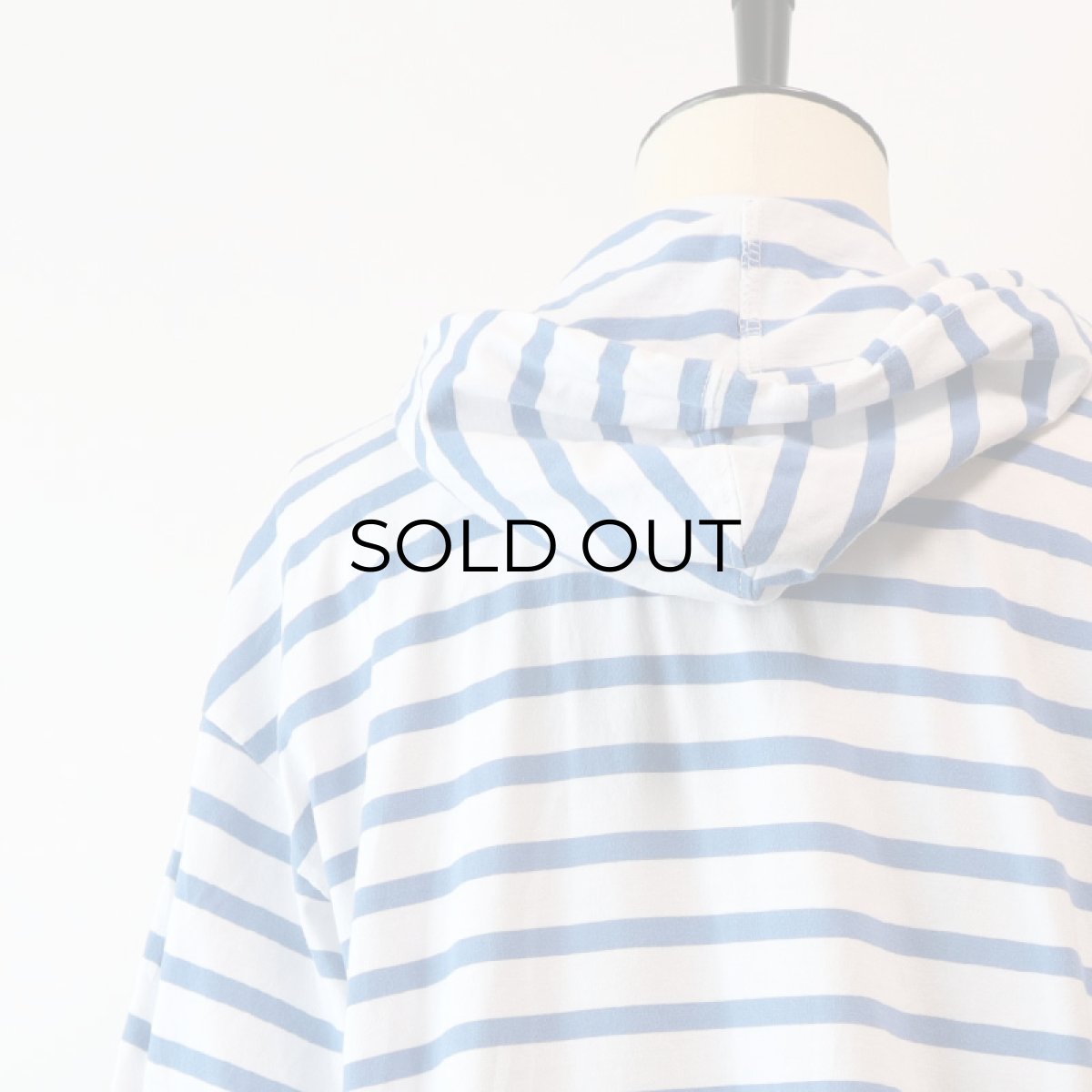 画像13: OLD VETEMENTS D'ARMOR COTTON BORDER HOODED BASQUE SHIRT (13)