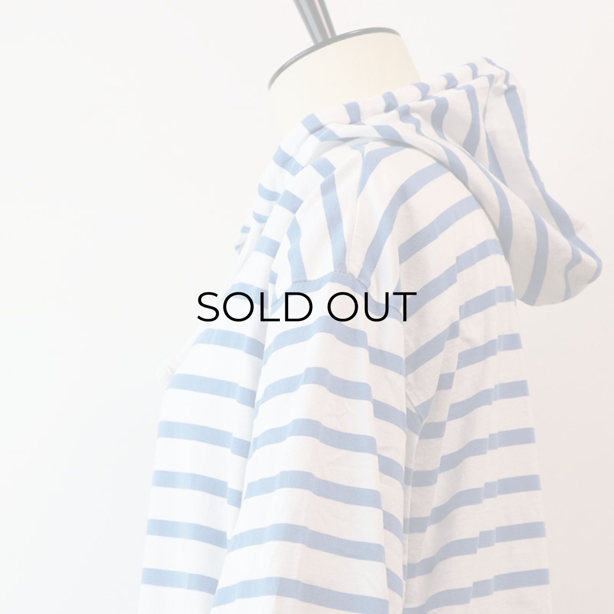 画像10: OLD VETEMENTS D'ARMOR COTTON BORDER HOODED BASQUE SHIRT (10)