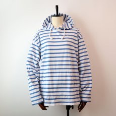 画像14: OLD VETEMENTS D'ARMOR COTTON BORDER HOODED BASQUE SHIRT (14)