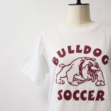 画像7: FRUIT OF THE LOOM W-PRINT S/S TEE "BULLDOG SOCCER" (7)