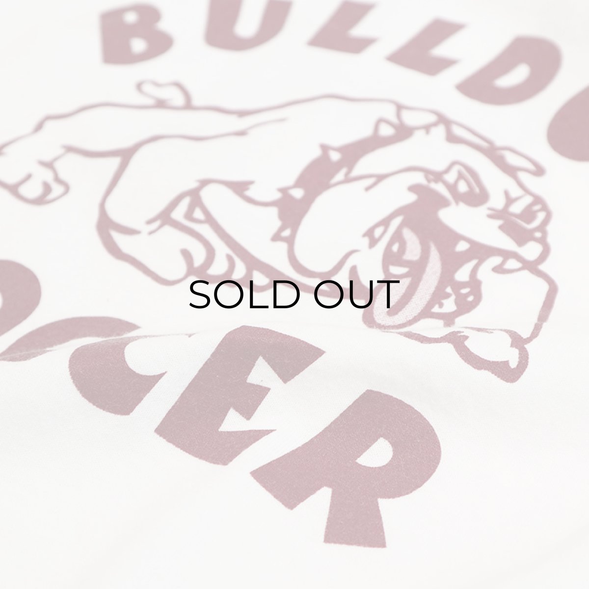 画像6: FRUIT OF THE LOOM W-PRINT S/S TEE "BULLDOG SOCCER" (6)