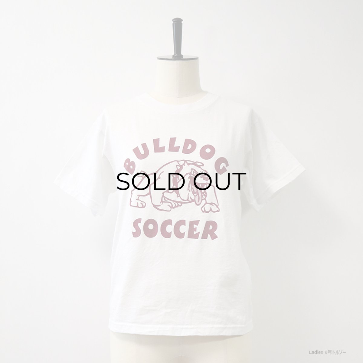 画像8: FRUIT OF THE LOOM W-PRINT S/S TEE "BULLDOG SOCCER" (8)