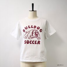 画像8: FRUIT OF THE LOOM W-PRINT S/S TEE "BULLDOG SOCCER" (8)