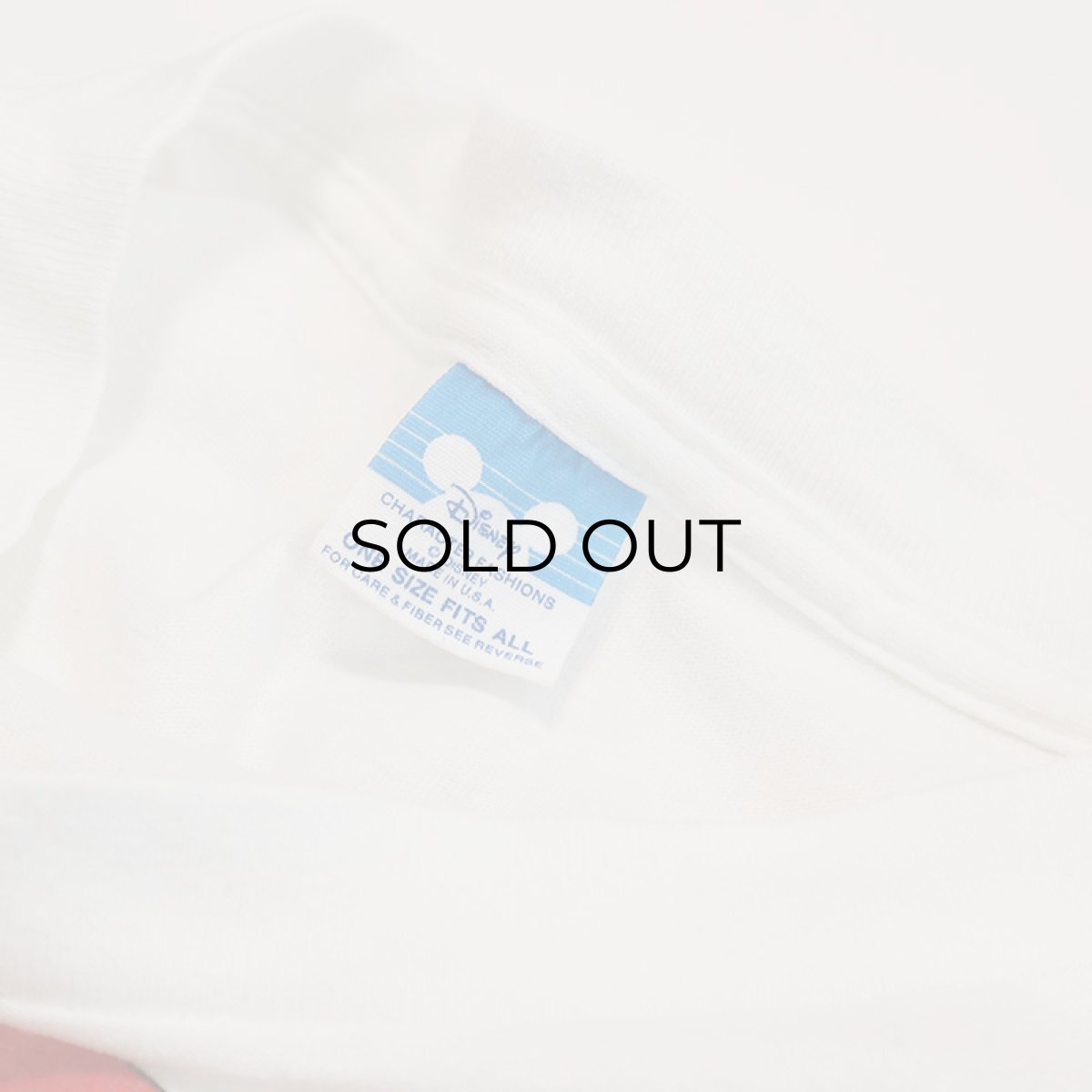 画像6: 80's Disney COTTON W-PRINT S/S CROPPED TEE "Walt Disney World EPCOT CENTER" (6)