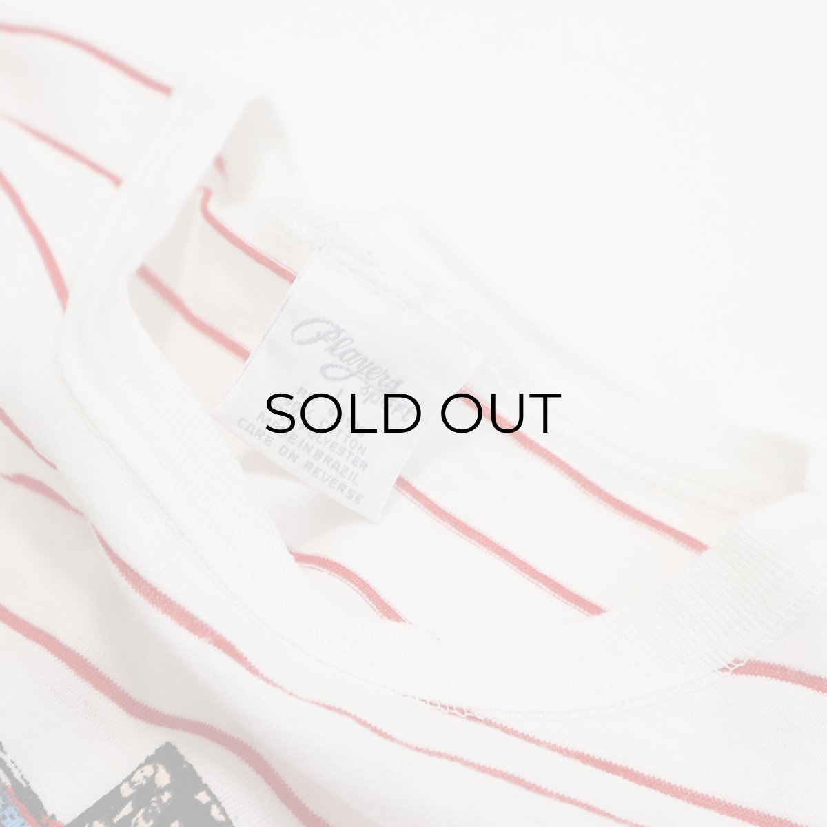 画像6: 80's Players Sport PRINT S/S CROPPED BORDER TEE "SURF CLUB" (6)