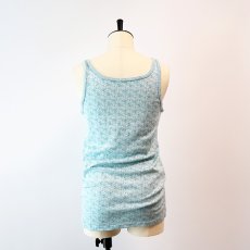 画像9: OLD UNKNOWN BRAND COTTON JACQUARD TANK TOP (9)