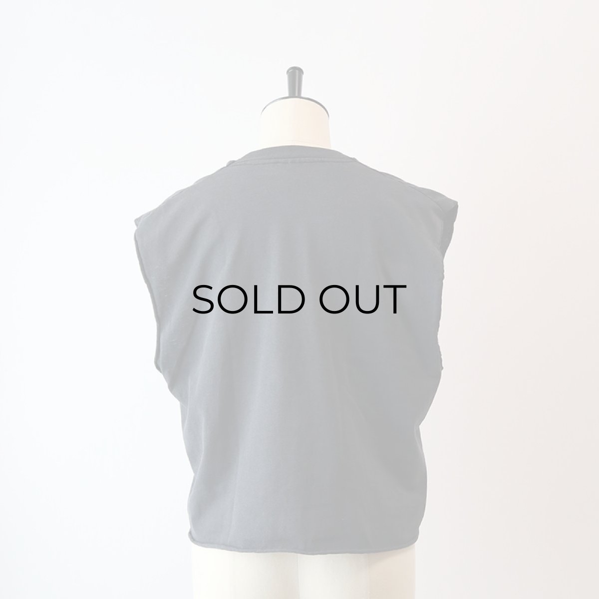 画像10: 〜90's SCREEN STARS PRINT CUT-OFF N/S CROPPED TEE "No Slack For Iraq" (10)