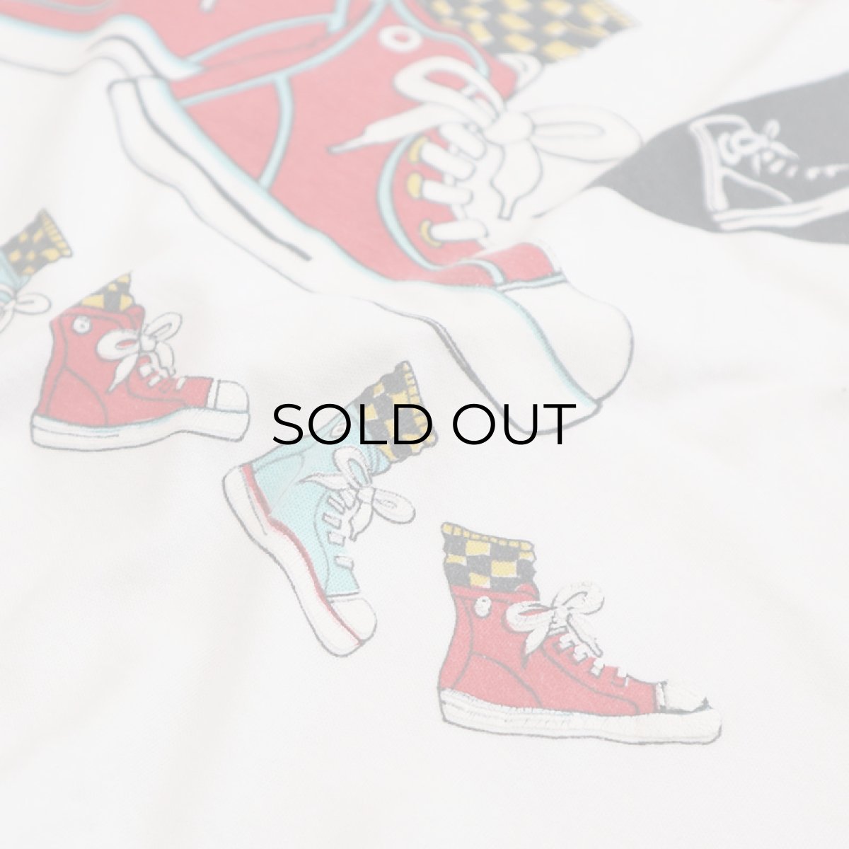 画像7: 80's Developments COTTON PRINT S/S CROPPED TEE (7)