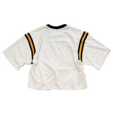 画像2: 80's Any Wear PRINT S/S FOOTBALL CROPPED TEE "UNIVERSITY BERKELEY CALIFORNIA" (2)