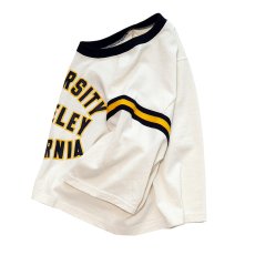 画像3: 80's Any Wear PRINT S/S FOOTBALL CROPPED TEE "UNIVERSITY BERKELEY CALIFORNIA" (3)