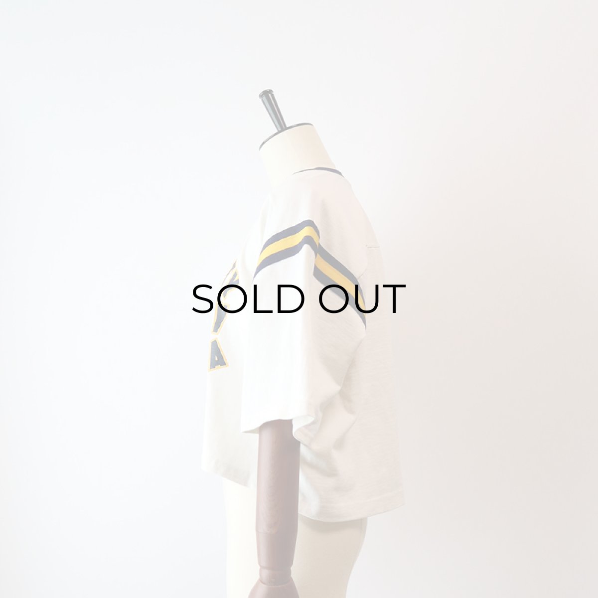 画像10: 80's Any Wear PRINT S/S FOOTBALL CROPPED TEE "UNIVERSITY BERKELEY CALIFORNIA" (10)