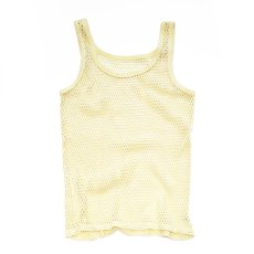 画像1: OLD Goldkette COTTON MESH TANK TOP (1)