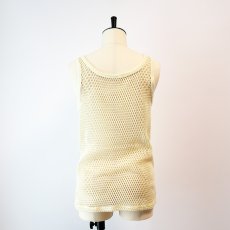 画像10: OLD Goldkette COTTON MESH TANK TOP (10)