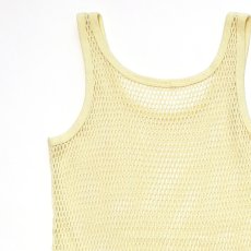 画像6: OLD Goldkette COTTON MESH TANK TOP (6)