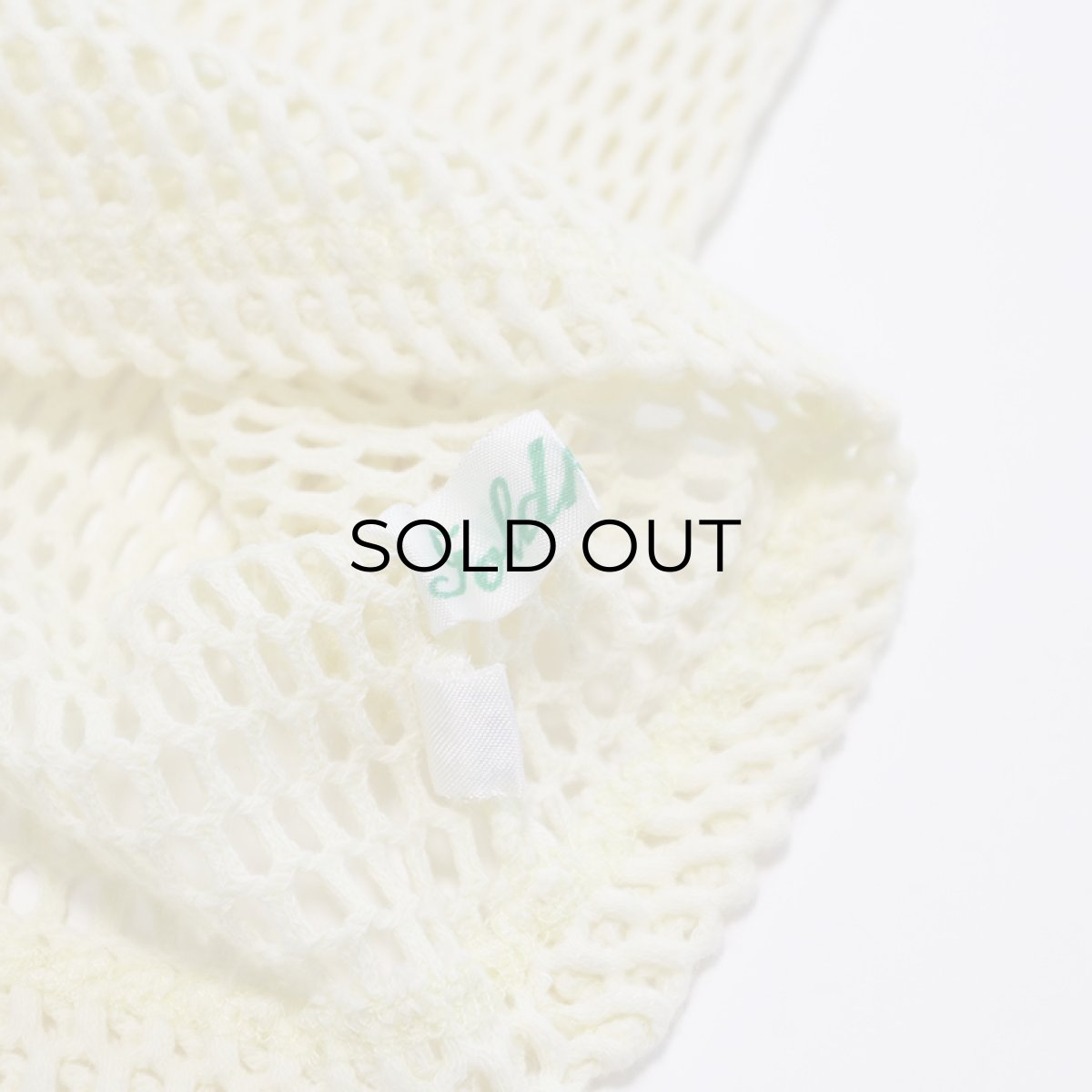 画像5: OLD Goldkette COTTON MESH TANK TOP (5)