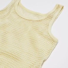 画像3: OLD Goldkette COTTON MESH TANK TOP (3)