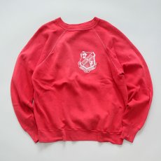 画像5: 70's UNKNOWN BRAND PRINT CREW NECK SWEAT "SIGMA PHI GAMMA" (5)